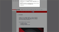Desktop Screenshot of novoprint.es